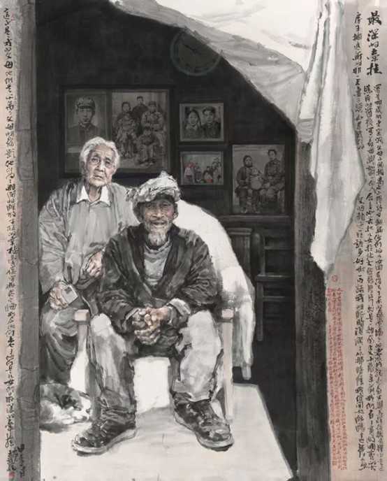 <h2>最深的牵挂</h2><p>作者：王珂</p><p>创作年代：2024年</p><p>规格：193cmx235cm </p><p>品类：中国画</p>
